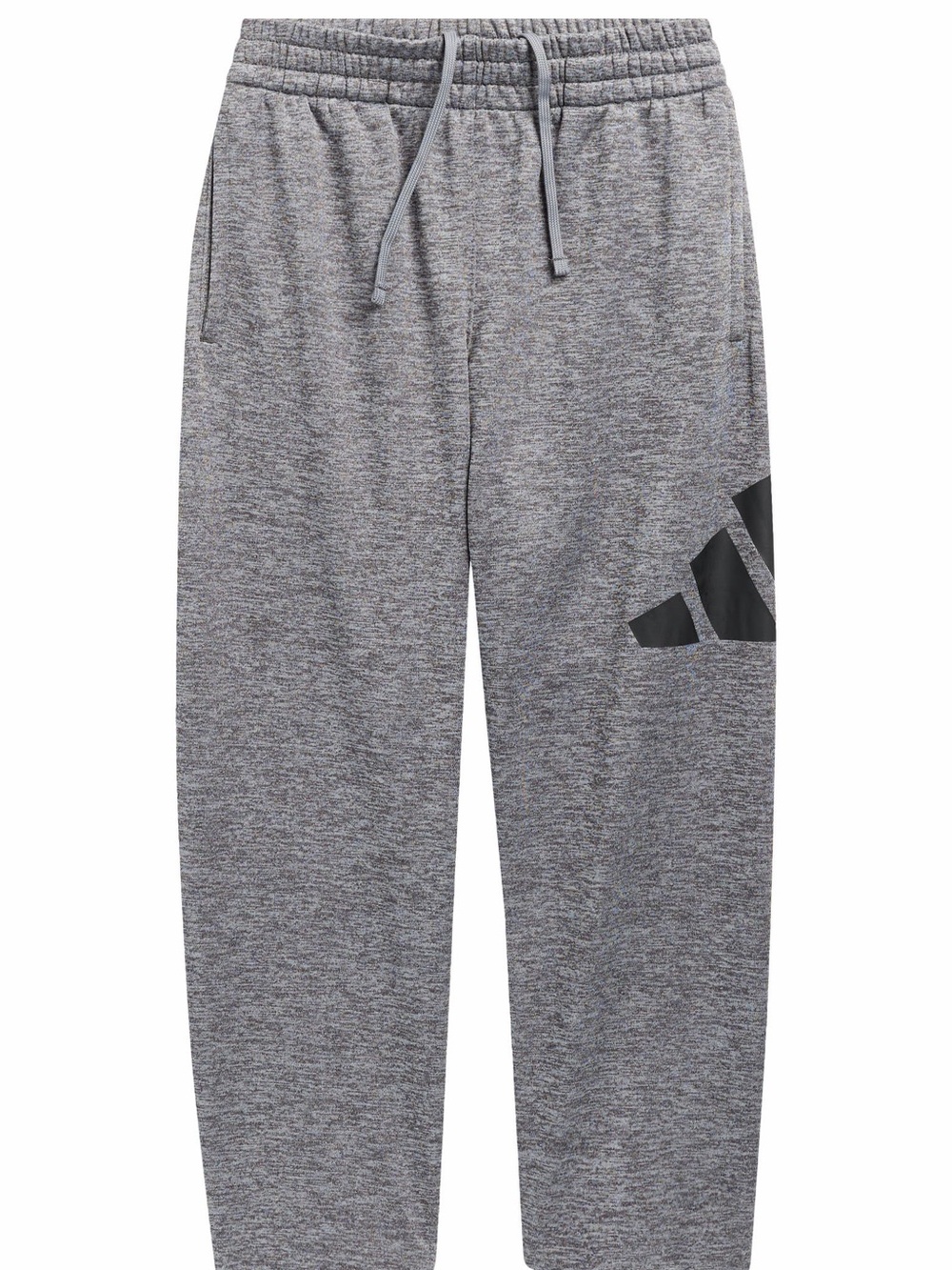 Adidas Boys Essential Big Logo Grey Joggers Medium